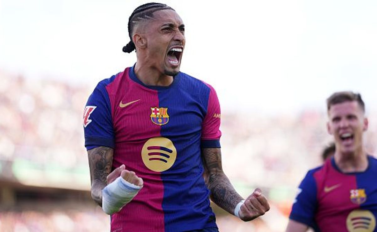 Raphinha faz história no Barcelona e divide torcida