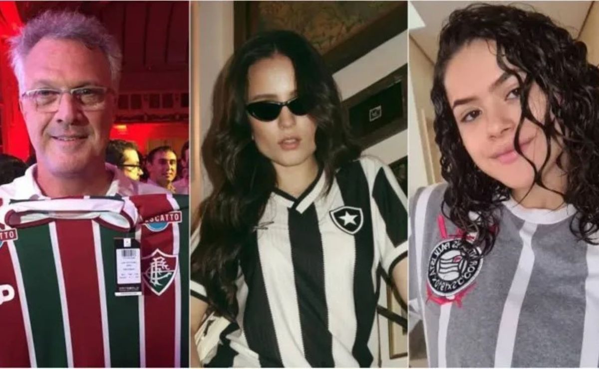 Saiba para que time torcem as 35 maiores celebridades do Brasil