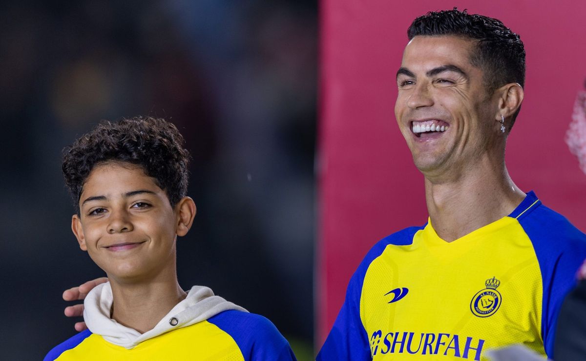 Filho de Cristiano Ronaldo já desperta interesse de gigantes europeus