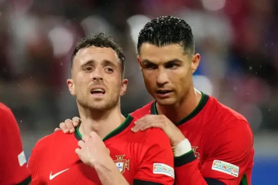 Cristiano Ronaldo faz post lamentando morte de Diogo Jota