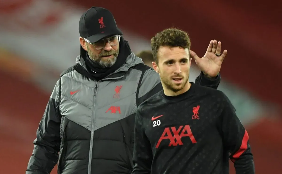 Jürgen Klopp se pronuncia pela 1ª vez após morte de Diogo Jota