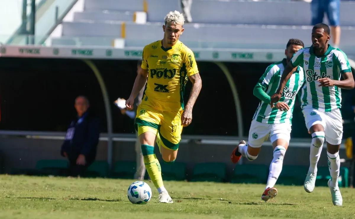Cristian explica comemoração à la Neymar em vitória do Mirassol sobre o Santos